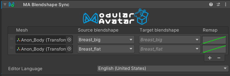 Blendshape Sync